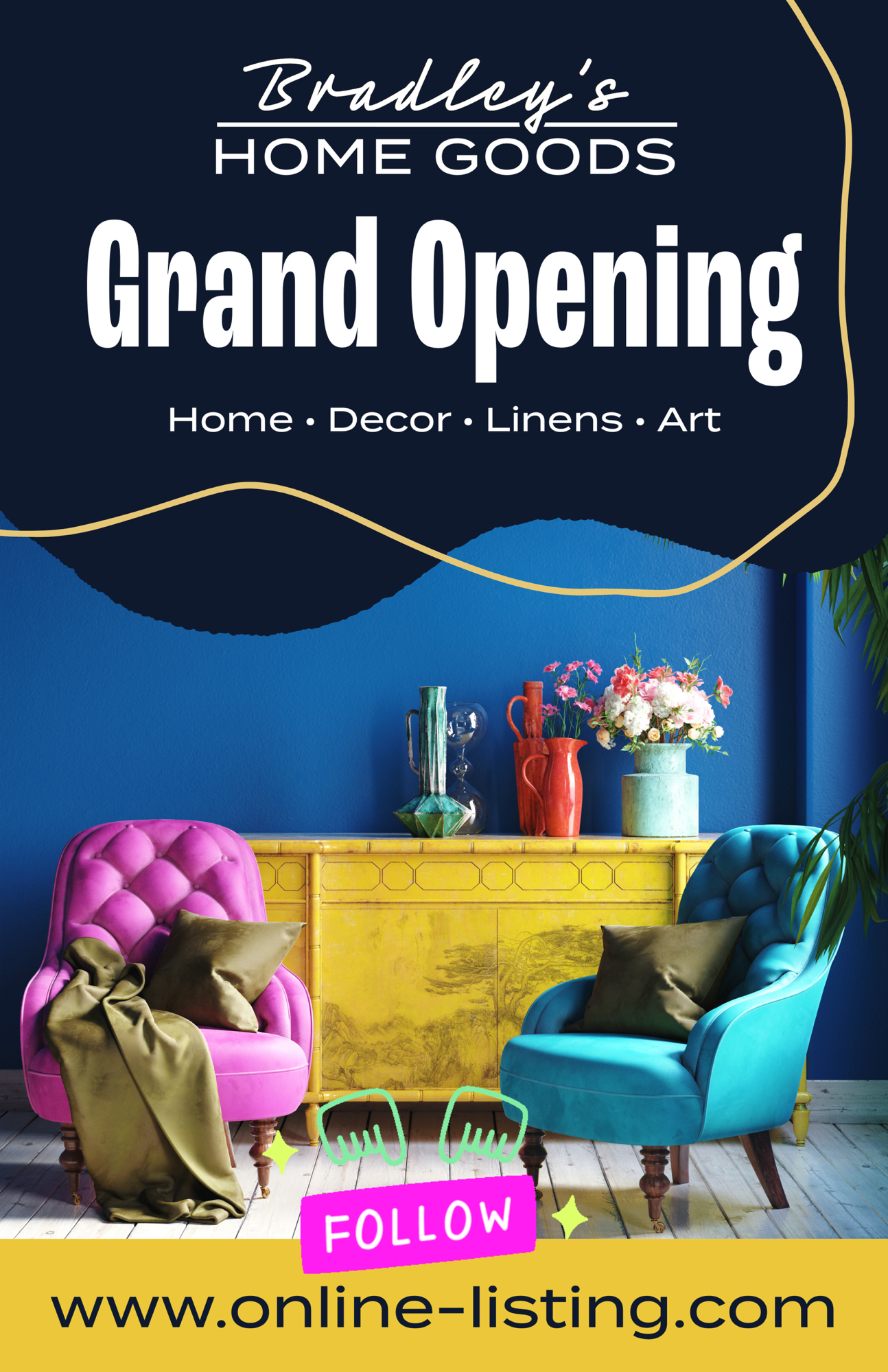 Follow New Coming Spring Home Goods Sale Listings