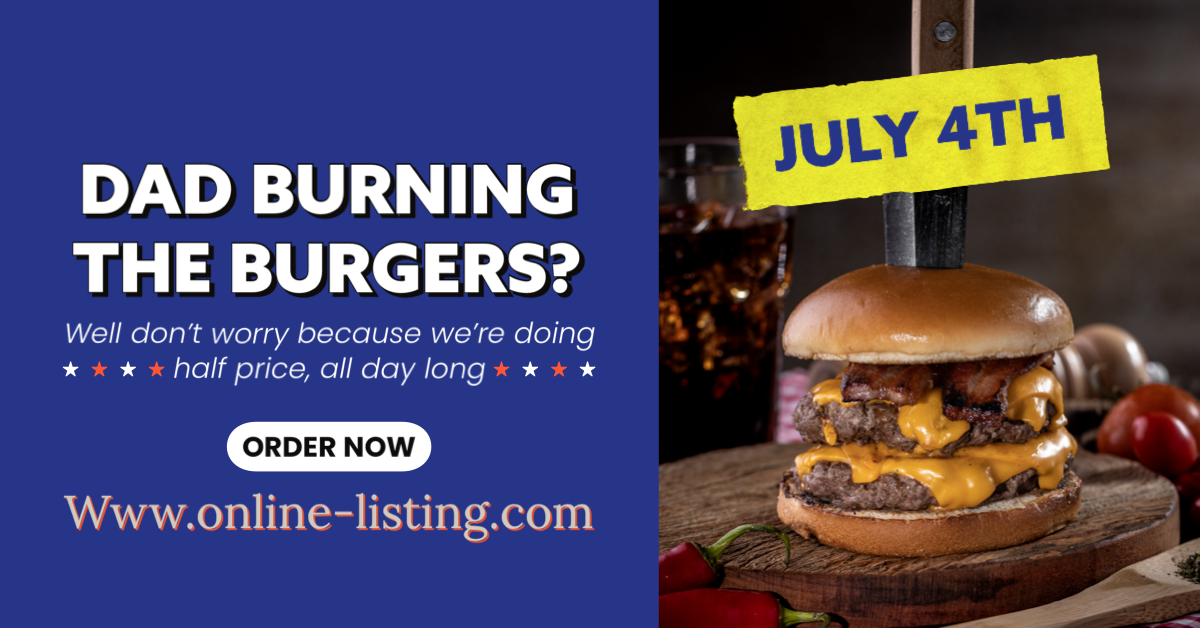 Search Half Price Burgers All Day in Your Neighborhood